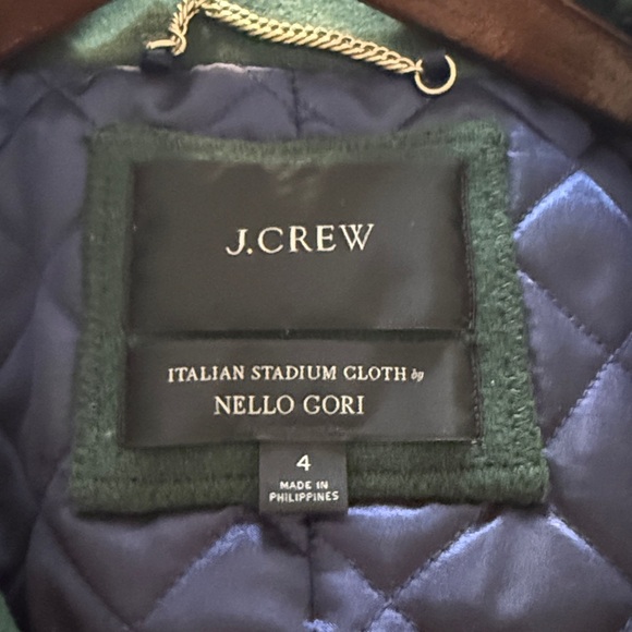 J. Crew Stadium Coat in deep green - Picture 2 of 5